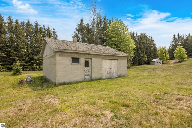 12570 N Cathead Point Rd, Northport, MI 49670 - view of outbuilding
