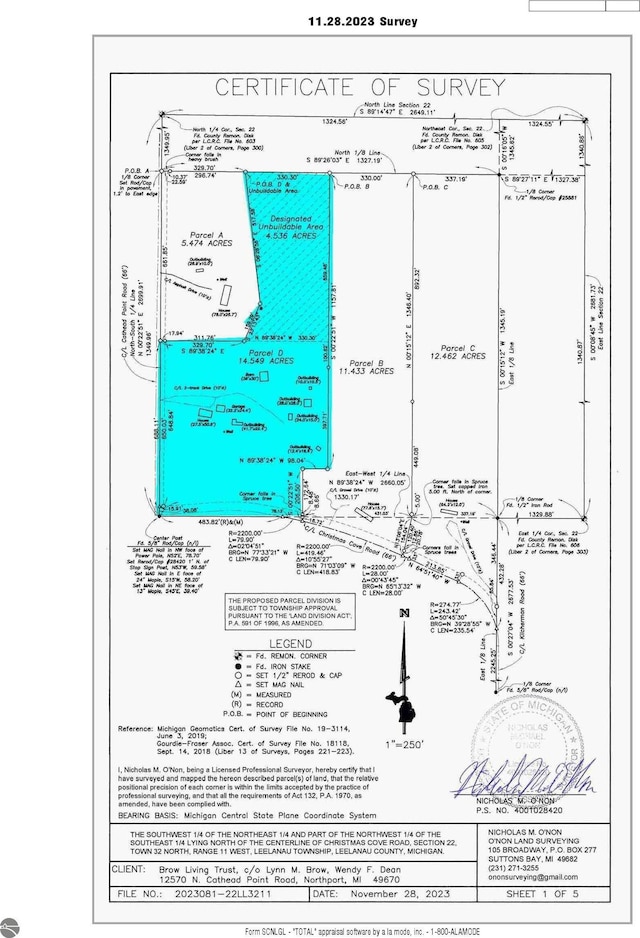 12570 N Cathead Point Rd, Northport, MI 49670 - map / location