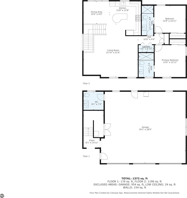 5896 S Cummings St, Suttons Bay, MI 49682 - floor plan / room layout