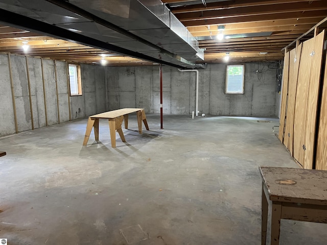 1619 E Gaylord St Unit A, Mount Pleasant, MI 48858 - view of below grade area