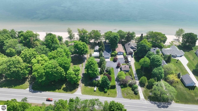 1650 N Huron, Tawas City, MI 48763 - aerial perspective of suburban area