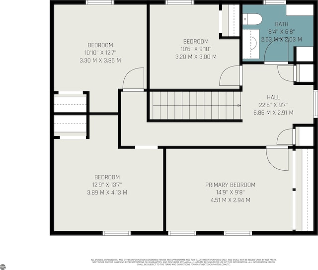 4074 Filter Rd, Harrison, MI 48625 - property floor plan