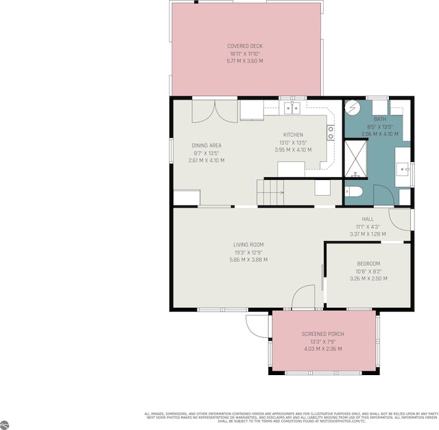 4074 Filter Rd, Harrison, MI 48625 - home floor plan