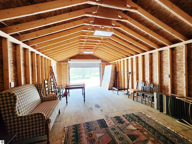 3764 E N Down River Rd, Grayling, MI 49738 - view of unfinished attic