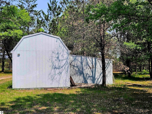 3764 E N Down River Rd, Grayling, MI 49738 - view of shed