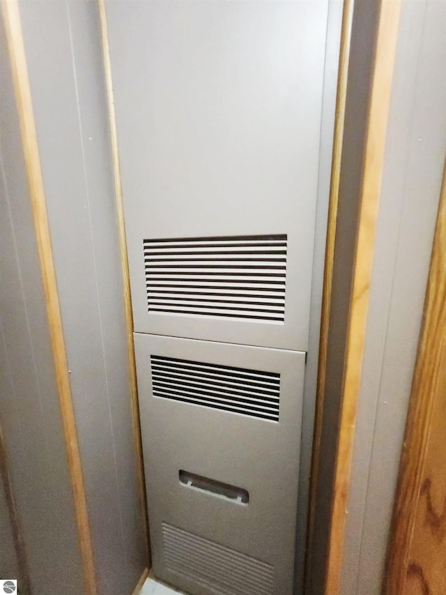 3764 E N Down River Rd, Grayling, MI 49738 - detailed view of a heating unit