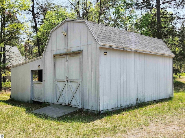 3764 E N Down River Rd, Grayling, MI 49738 - view of shed