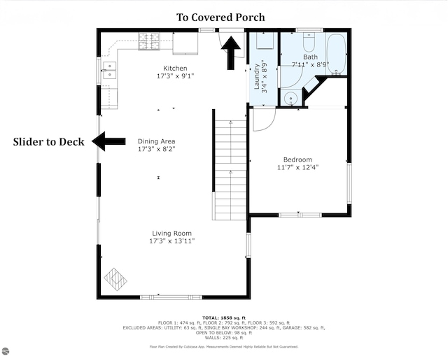 110 W Terrace Lane Commons, Leland, MI 49654 - floor plan / room layout
