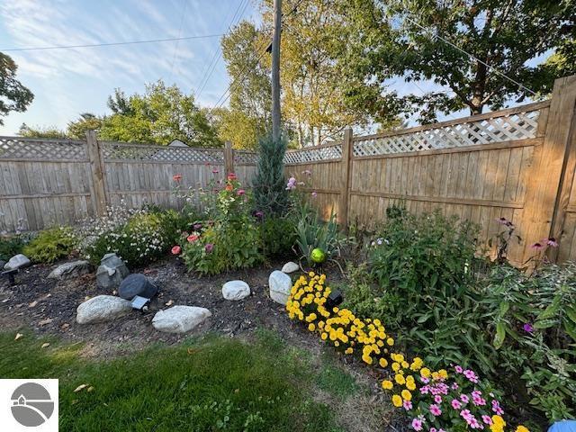 739 Stimson St, Cadillac, MI 49601 - view of fenced backyard