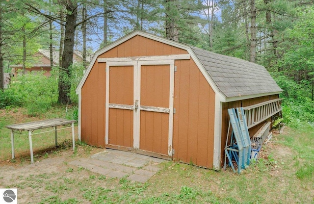 6369 Wooded Trl, Houghton Lake, MI 48629 - view of shed