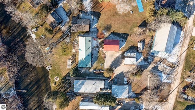 5489 W Lake Shore Dr, Weidman, MI 48893 - drone / aerial view