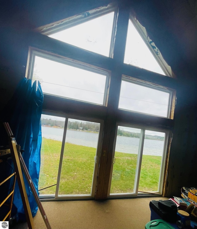 1415 Paczesny Pl, Central Lake, MI 49622 - detailed view of nearby water and carpet flooring
