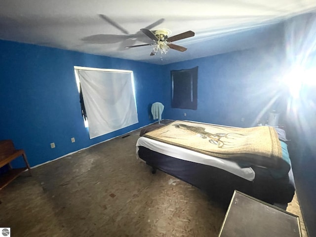 1415 Paczesny Pl, Central Lake, MI 49622 - bedroom featuring ceiling fan