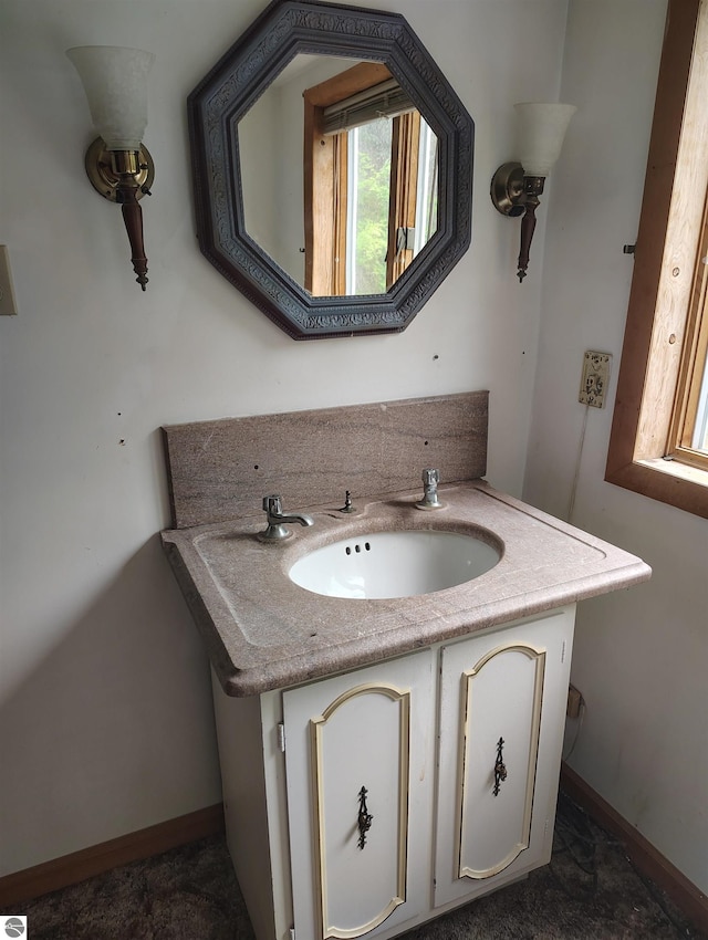 5094 SW Old Butler Rd Unit 1, South Boardman, MI 49680 - bathroom with vanity