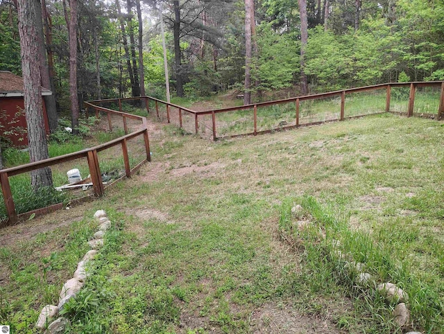 5094 SW Old Butler Rd Unit 1, South Boardman, MI 49680 - view of yard