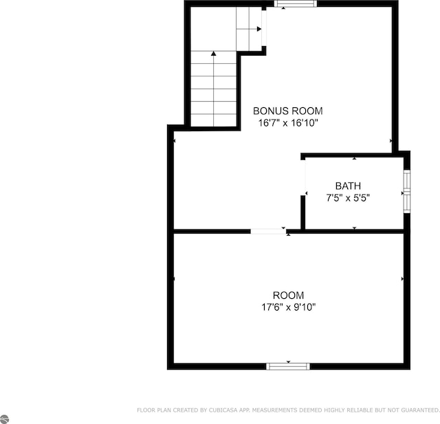 5094 SW Old Butler Rd Unit 1, South Boardman, MI 49680 - view of floor plan / room layout