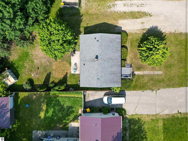 1220 E Gaylord St, Mount Pleasant, MI 48858 - drone / aerial view