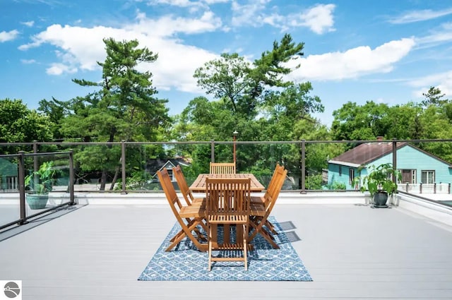 914-16 E Front St Unit 16, Traverse City, MI 49686 - view of patio featuring view of scattered trees