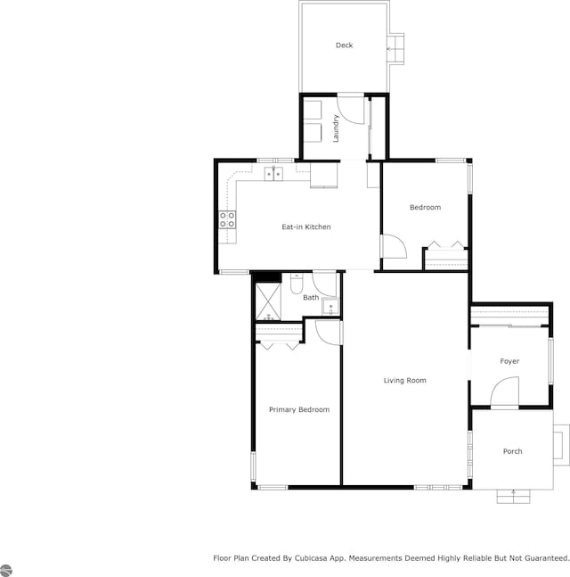 503 E Washington St, Coleman, MI 48618 - view of floor plan / room layout