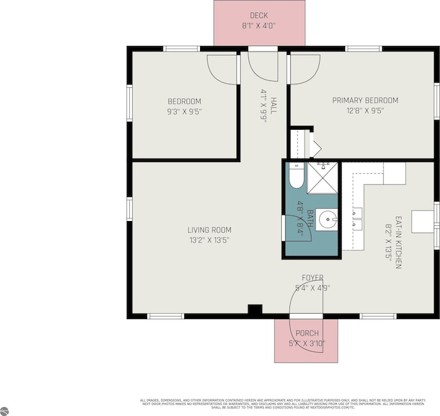 7373 Blue Ox Trl, South Branch, MI 48761 - view of floor plan / room layout