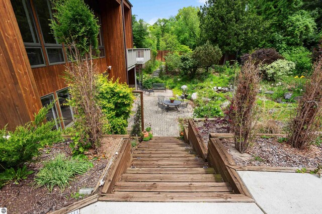 4340 E Huron River Dr, Ann Arbor, MI 48105 - view of yard with a vegetable garden