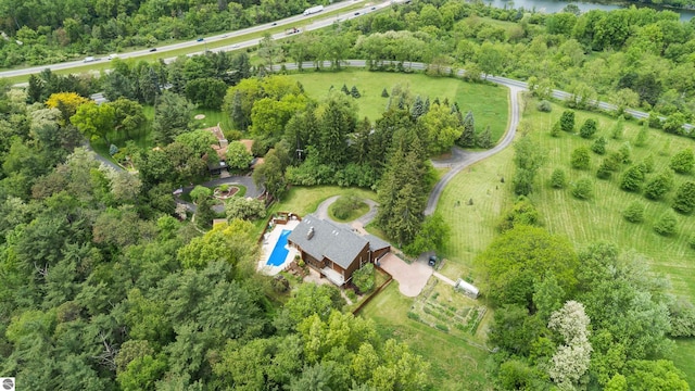 4340 E Huron River Dr, Ann Arbor, MI 48105 - aerial view of property and surrounding area
