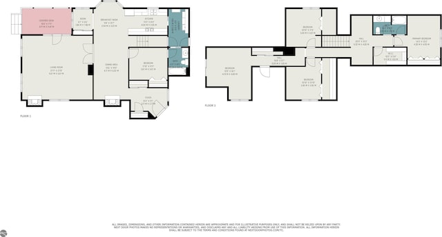 7746 Five Lakes Dr, Farwell, MI 48622 - view of property floor plan