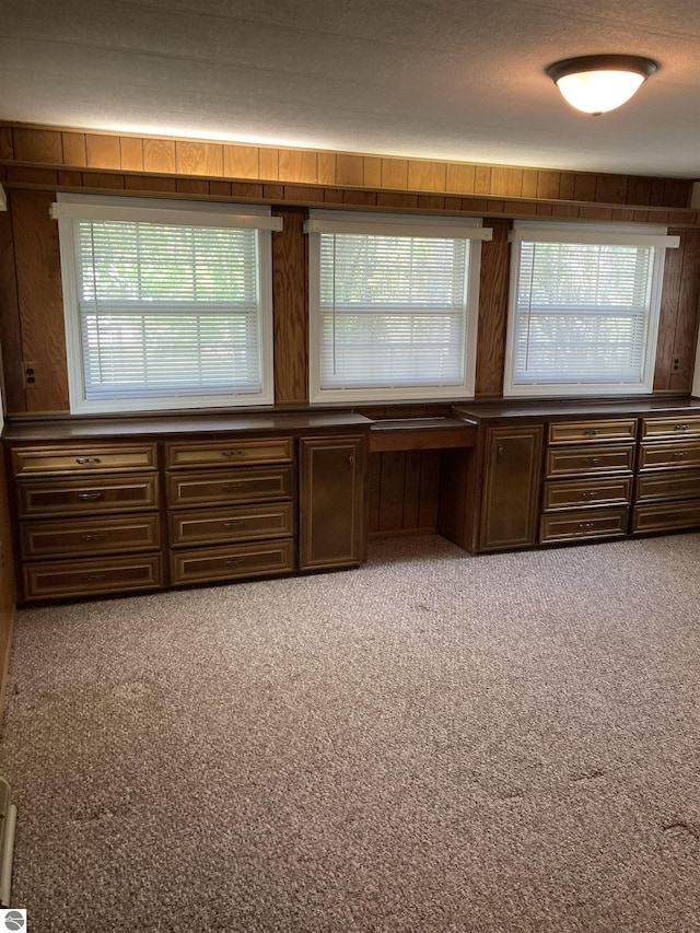 4510 W Country Way, Saginaw, MI 48603 - unfurnished office featuring built in desk and carpet flooring
