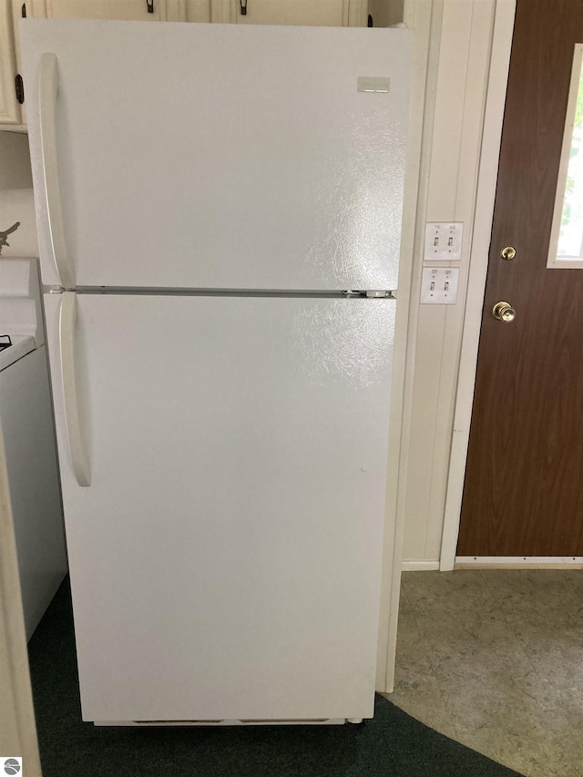 4510 W Country Way, Saginaw, MI 48603 - kitchen view of freestanding refrigerator