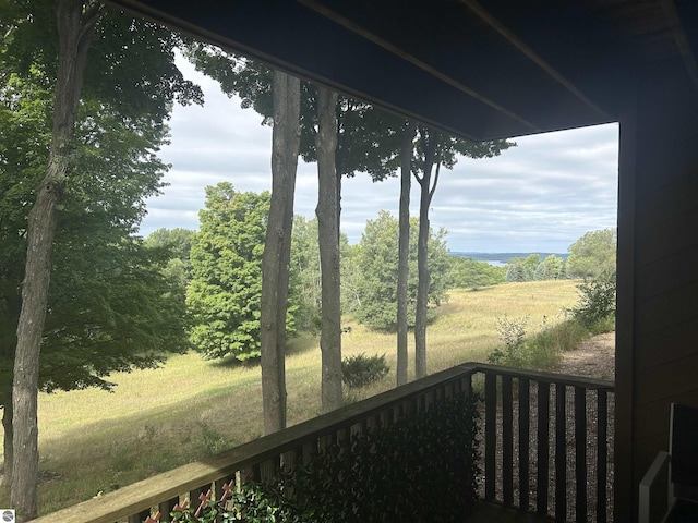 4673 N Crossover Dr, Bellaire, MI 49615 - view of balcony