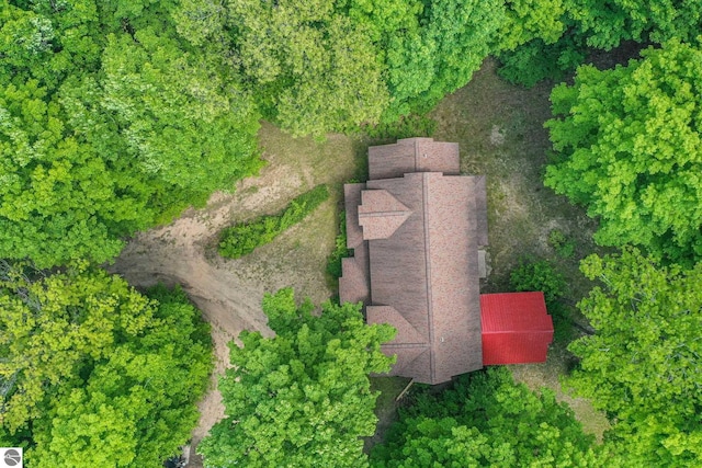 1849 W 24th Rd, Boon, MI 49618 - aerial view of property and surrounding area