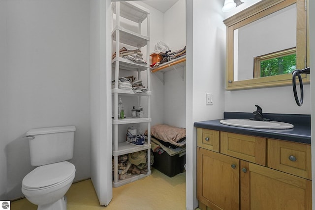 1849 W 24th Rd, Boon, MI 49618 - bathroom featuring vanity and toilet