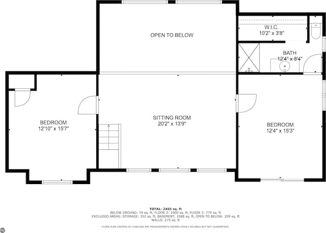 1849 W 24th Rd, Boon, MI 49618 - view of property floor plan