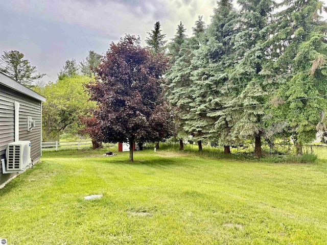 7160 Cherry Ave, Kewadin, MI 49648 - view of yard