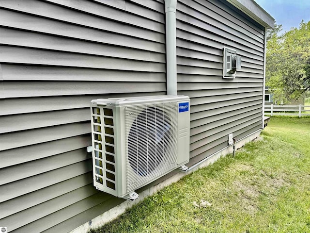 7160 Cherry Ave, Kewadin, MI 49648 - exterior view of a cooling unit
