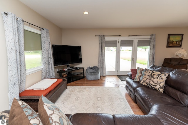 10200 S Lake Station Ave, Lake, MI 48632 - living area featuring healthy amount of natural light, recessed lighting, and wood finished floors
