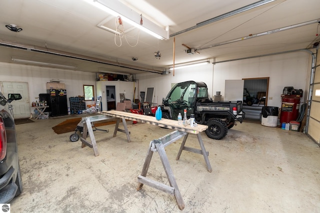 10200 S Lake Station Ave, Lake, MI 48632 - view of garage