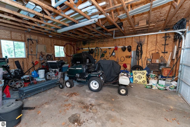 10200 S Lake Station Ave, Lake, MI 48632 - view of garage