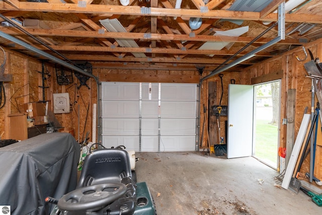 10200 S Lake Station Ave, Lake, MI 48632 - view of garage