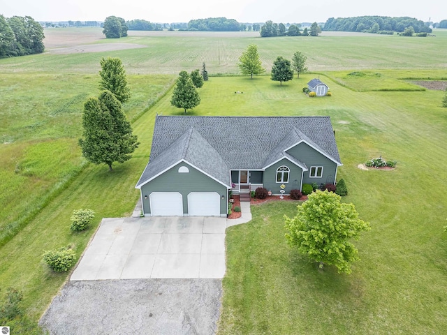 6375 S Isabella Rd, Shepherd, MI 48883 - overview of rural landscape