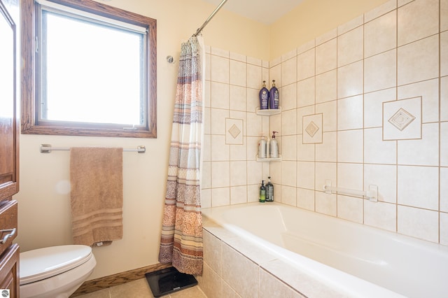 6375 S Isabella Rd, Shepherd, MI 48883 - full bathroom with vanity, tiled shower / bath, and tile patterned floors