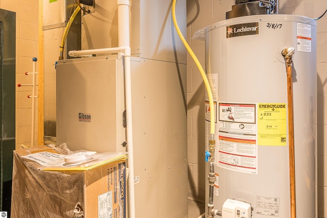 6375 S Isabella Rd, Shepherd, MI 48883 - utilities with water heater and heating unit
