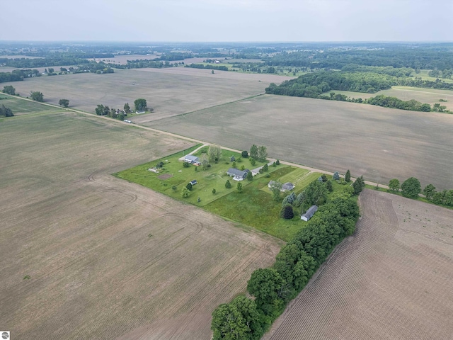 6375 S Isabella Rd, Shepherd, MI 48883 - overview of rural landscape