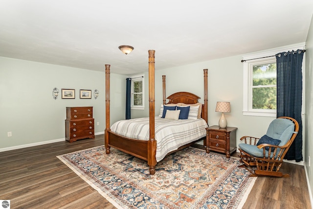 1379 Kunze Rd, East Tawas, MI 48730 - bedroom featuring wood finished floors