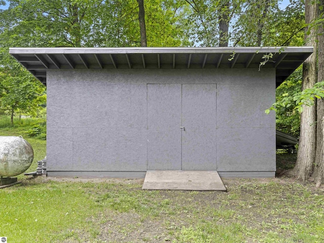 16933 3rd St, Copemish, MI 49625 - view of shed