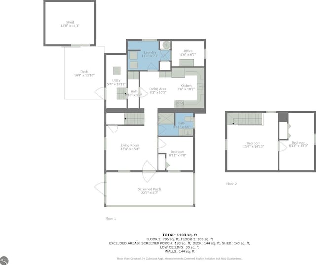 16933 3rd St, Copemish, MI 49625 - view of room layout