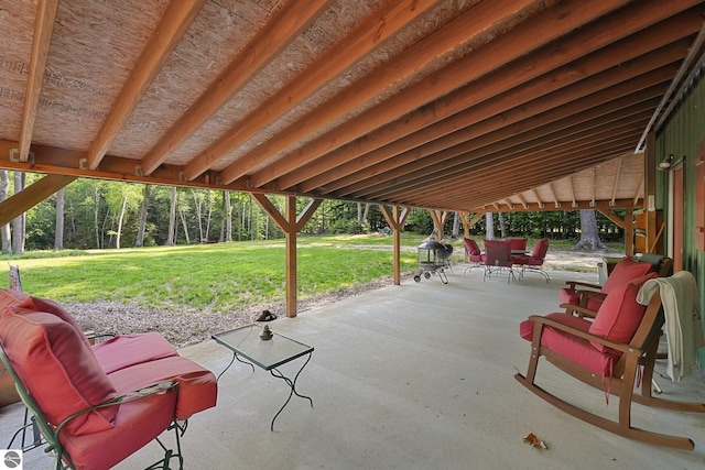 405 E Shetland Trl, Cedar, MI 49621 - view of patio / terrace