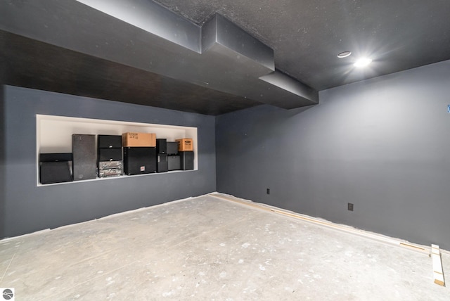 3468 Kali Ln, Alma, MI 48801 - spare room with unfinished concrete flooring