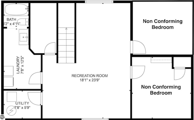 2733 Windcrest Ln, Traverse City, MI 49686 - view of room layout