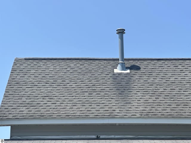 1339 S Melita Rd, Sterling, MI 48659 - exterior view of a shingled roof